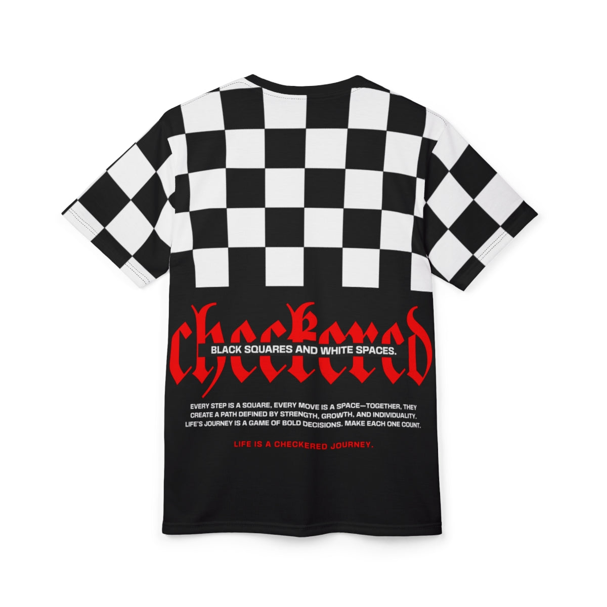 CHECKERED LIFE T. - ADULTS