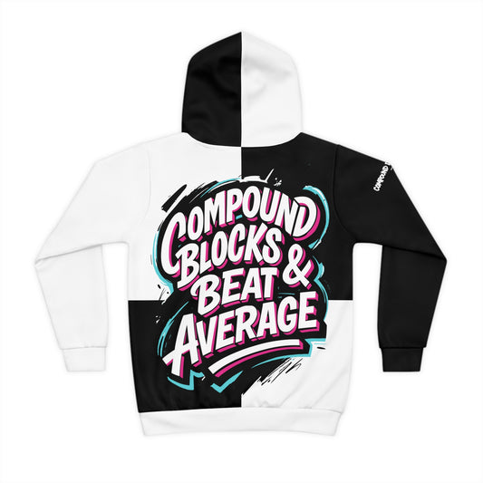 COMPOUND DAILY & BEAT AVERAGE HOODIE - KIDS