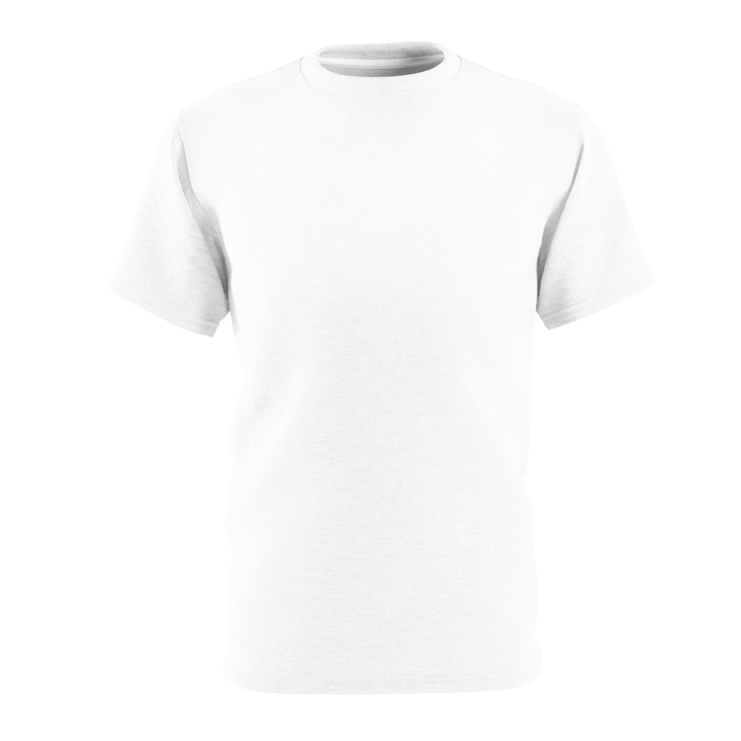 Flat front lay of the NOKSTYLE Block by Block T-Shirt for adults, displaying a sleek white base with bold Block by Block streetwear graphics.
