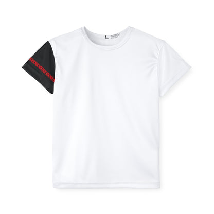 Front view of NOK Style Kids Crossword Puzzle T-Shirt with skatepark and crocodile puzzle design