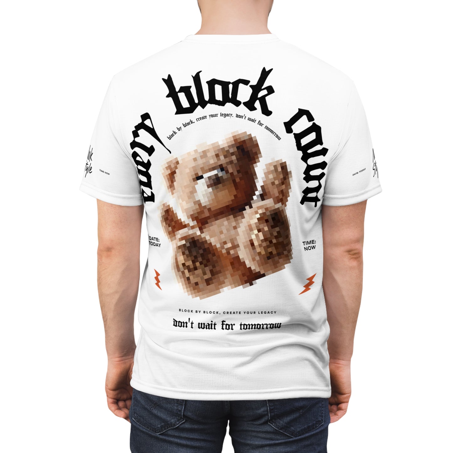 EVERY BLOCK COUNT PIXELATED T. - ADULTS