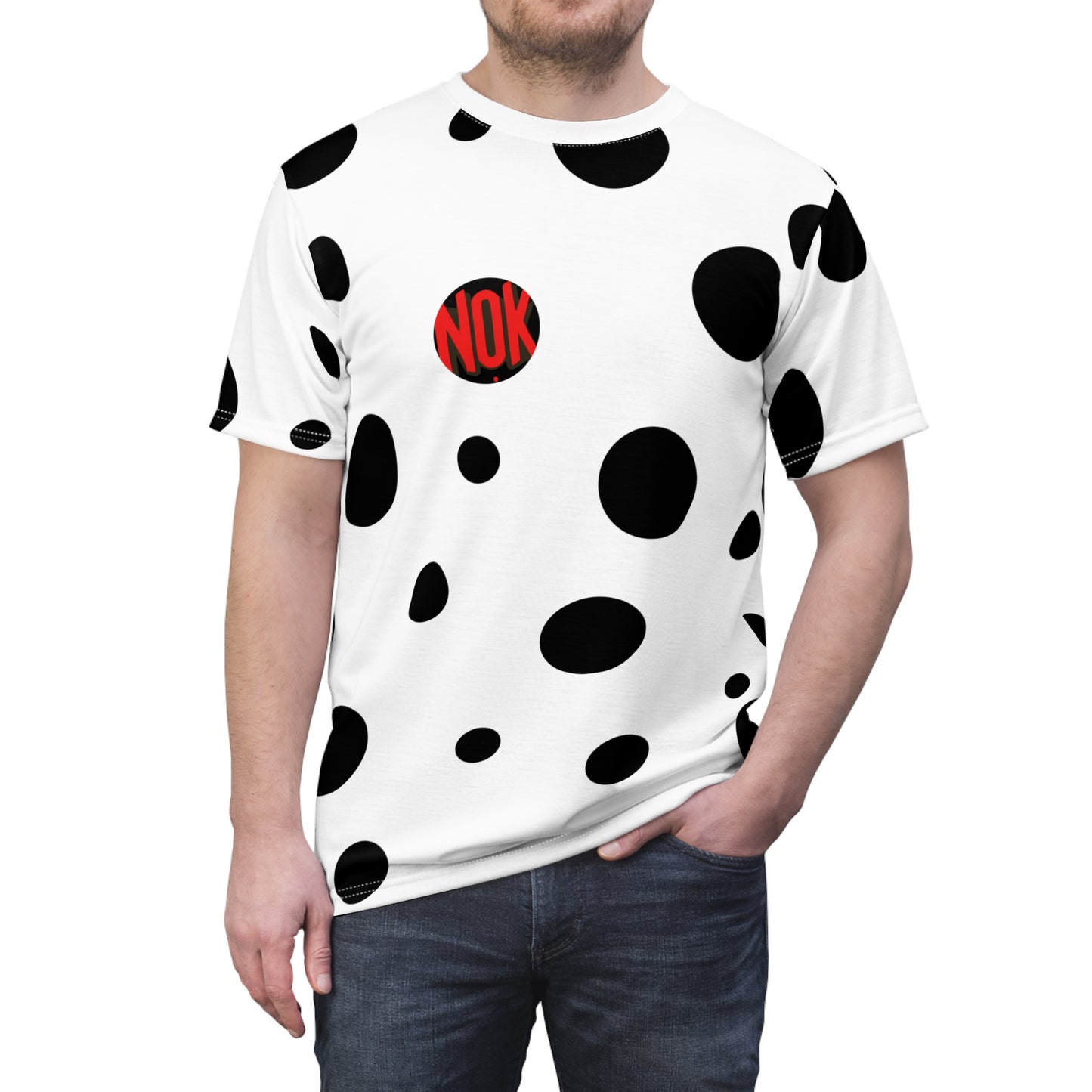 Men's Crew Neck T-Shirt (All-over Print)