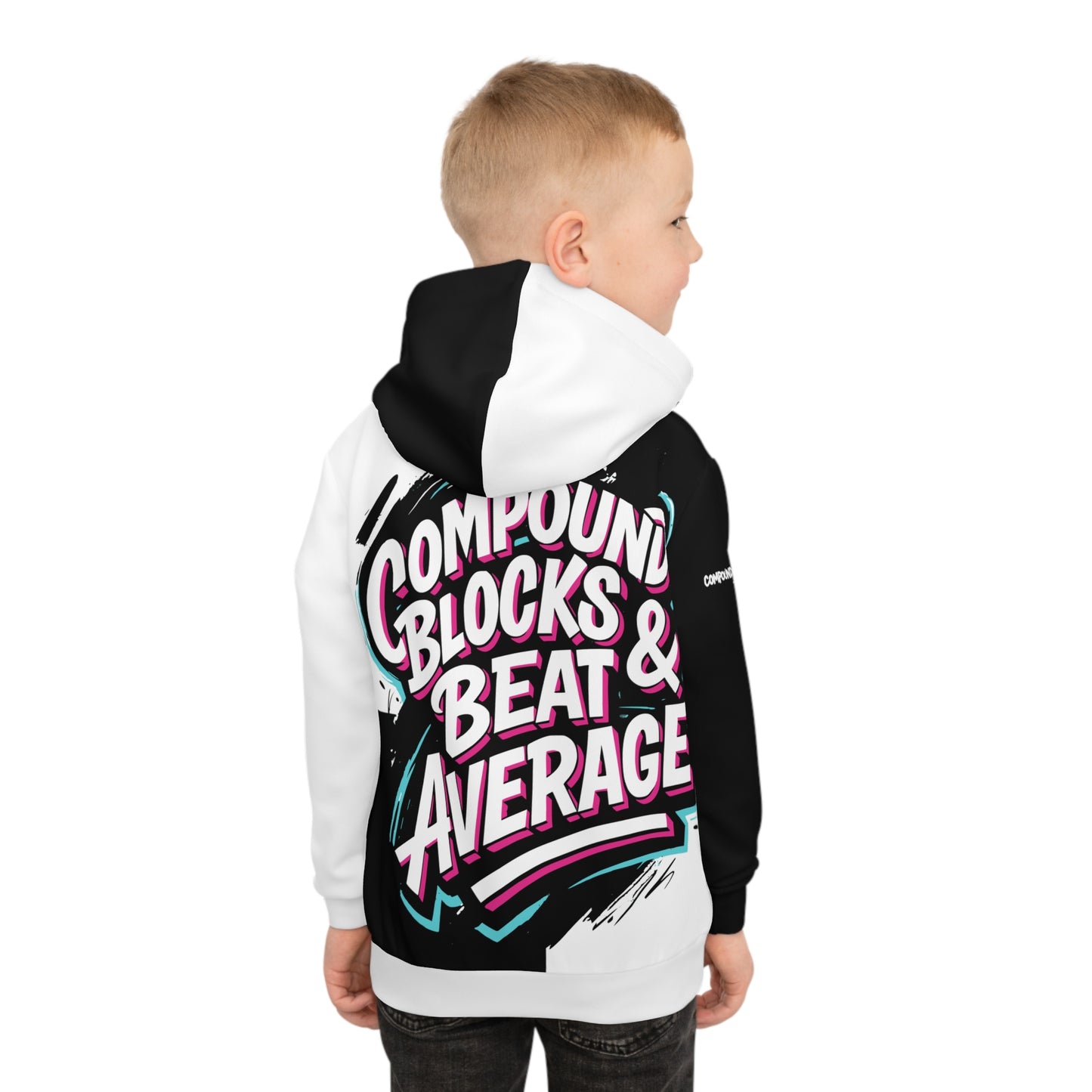 COMPOUND DAILY & BEAT AVERAGE HOODIE - KIDS