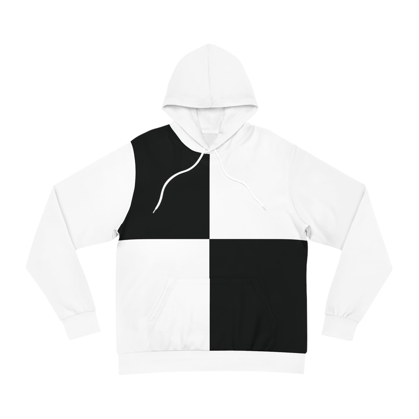 Front view of Samurai Spirit Hoodie showing minimalist design.