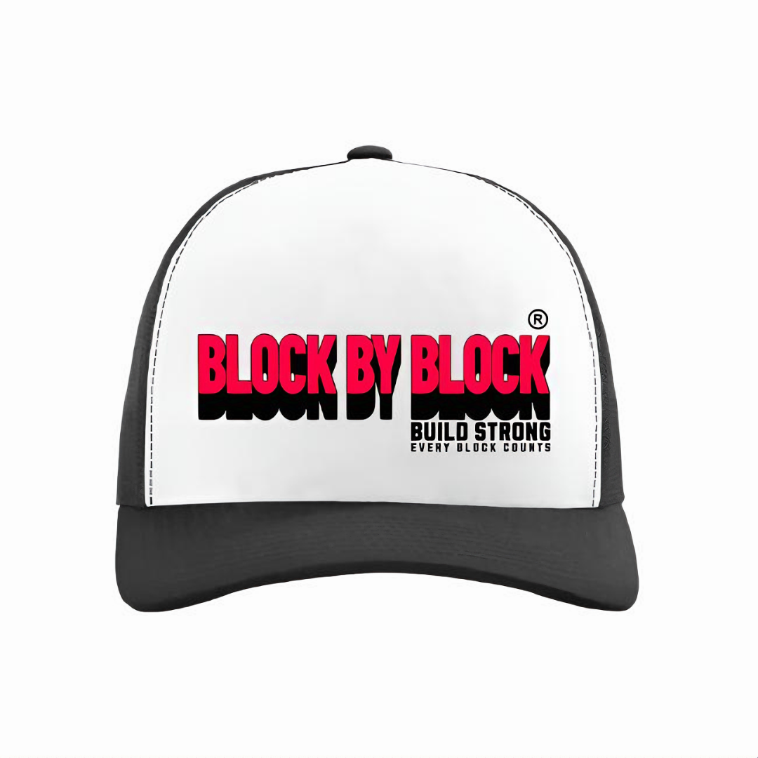 BLOCK BY BLOCK - TRUCKER CAP