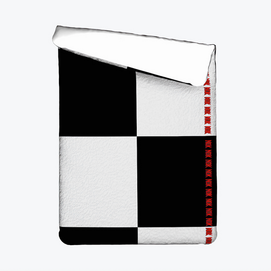 Checkered Fleece Blanket