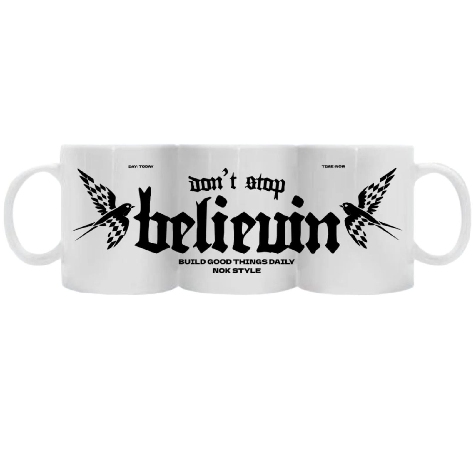 DONT'T STOP BELIEVIN - COFFEE MUG