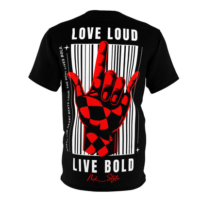 LOVE LOUD, LIVE BOLD T.- ADULTS